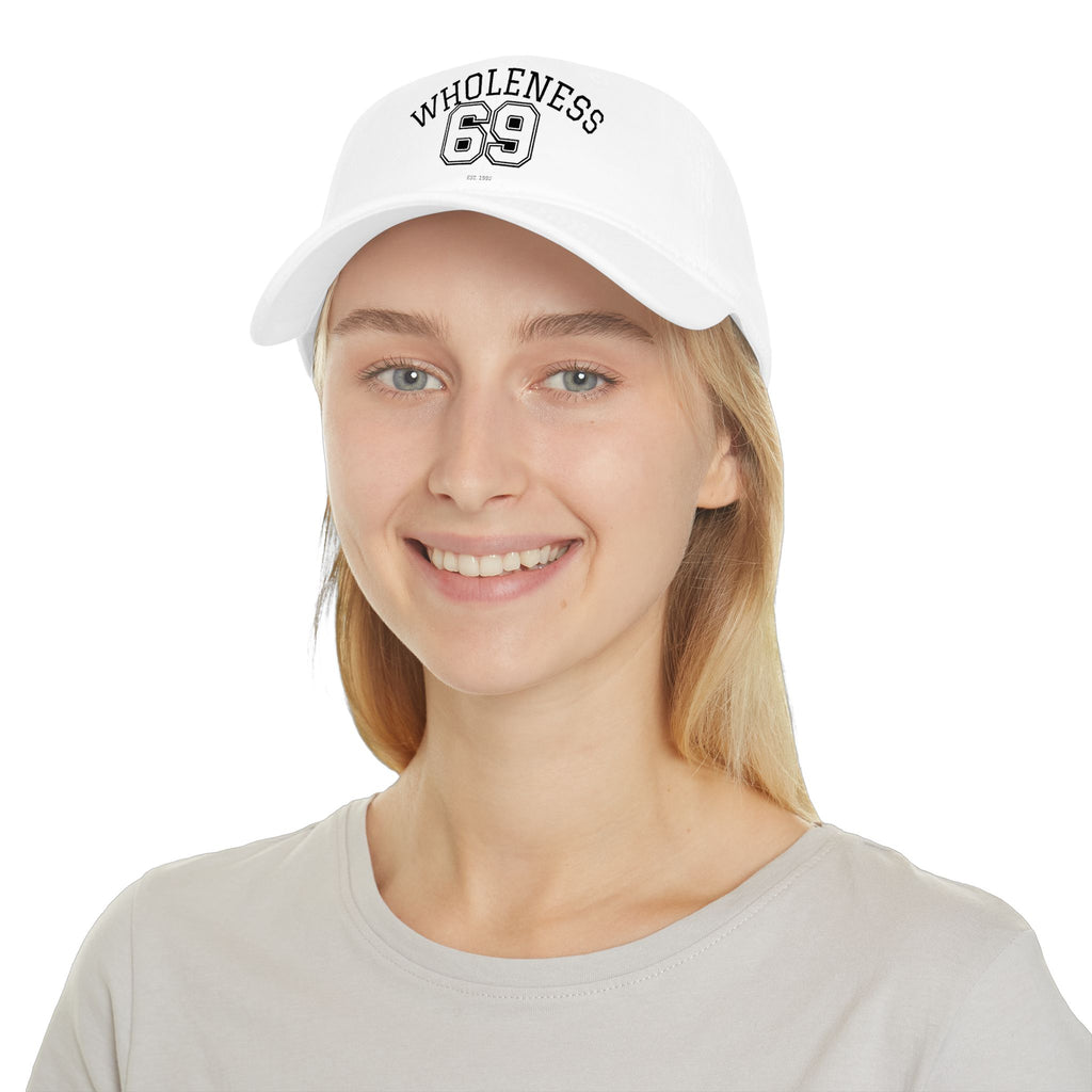 Wholeness 69 Embroidered Low Profile Baseball Cap