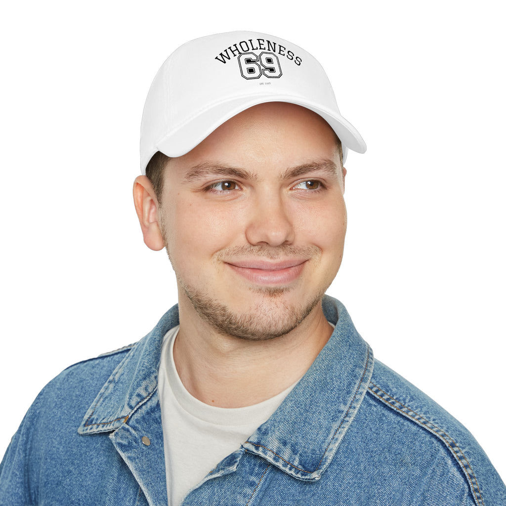 Wholeness 69 Embroidered Low Profile Baseball Cap